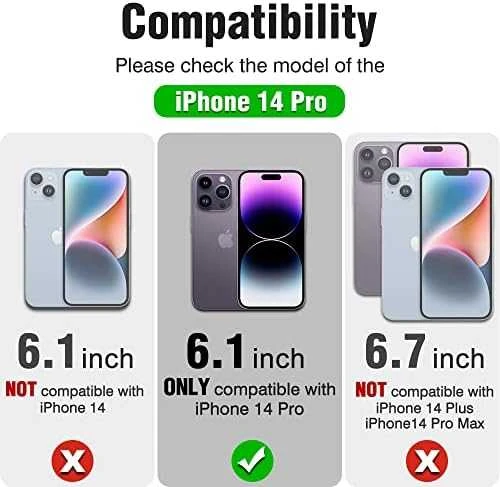 Nillkin CamShield Armor Pro dėklas, skirtas iPhone 14 Pro (juodas)