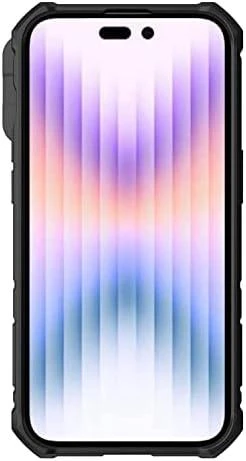Nillkin CamShield Armor Pro dėklas, skirtas iPhone 14 Pro (juodas)