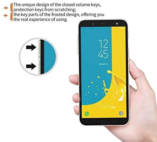 Nillkin Nature TPU dėklas telefonui Samsung Galaxy J6 transparent