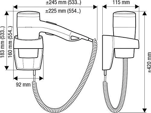 Ligo Electric VALERA 533.06/038A Plaukų džiovintuvas