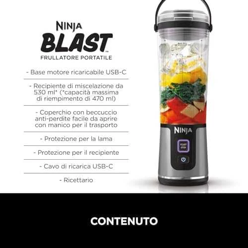 Ninja Kitchen Kokteilinė BN495EU, 1000 W