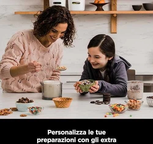 Ninja Kitchen Ledų gaminimo aparatas NC300EU, Sidabro spalvos