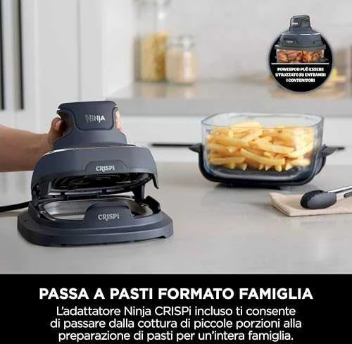 Gruzdintuvė Ninja Crispi FN101EUGY, pilkai mėlyna