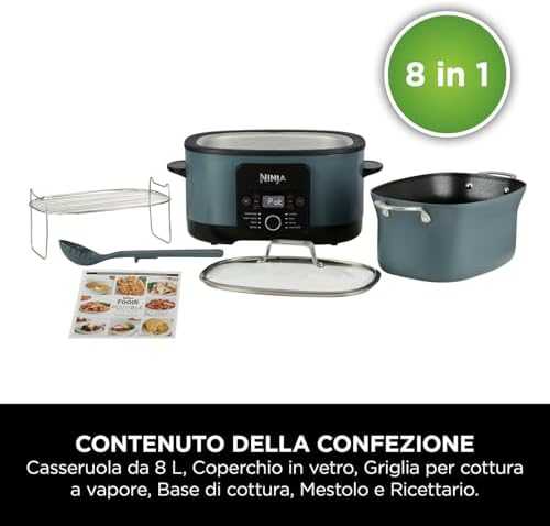 Daugiafunkcinis puodas Ninja Foodi 8-in-1 PossibleCooker, 8l