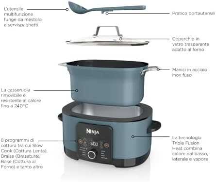 Daugiafunkcinis puodas Ninja Foodi 8-in-1 PossibleCooker, 8l