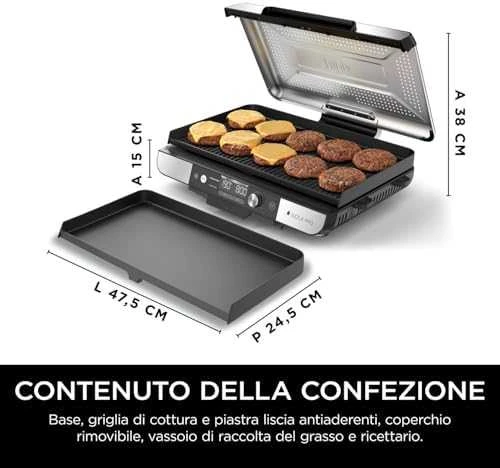 Ninja - „Sizzle Pro XL“ elektrinis grilis GX101EU