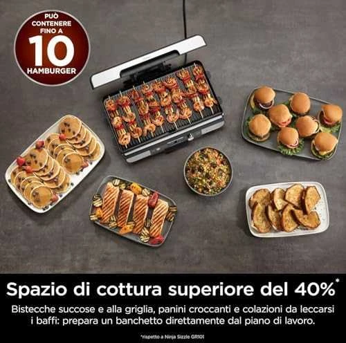 Ninja - „Sizzle Pro XL“ elektrinis grilis GX101EU