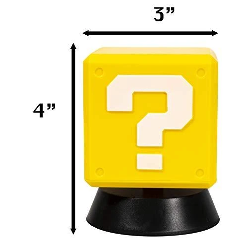 Paladone Super Mario Question Block lempa 10cm