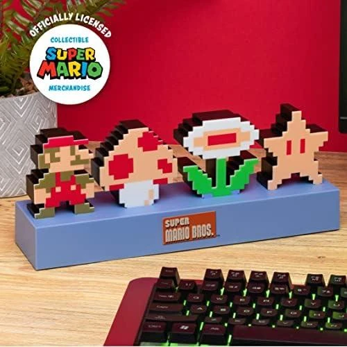 Paladone Super Mario Bros Icons lempa