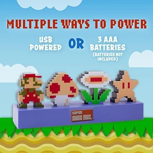 Paladone Super Mario Bros Icons lempa