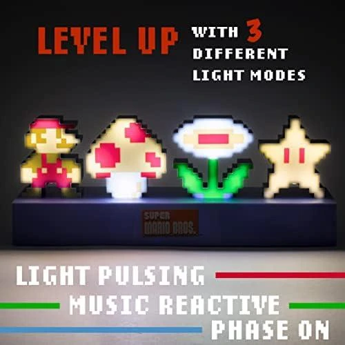 Paladone Super Mario Bros Icons lempa