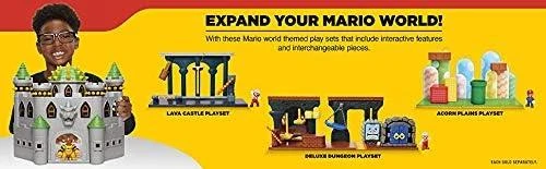 Nintendosuper Mariojakks Nintendo – 2,5 colio – Bowser pilies žaidimų rinkinys (400204-IS9)