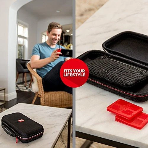 Nintendo Game Traveler Deluxe Travel Case Juodas