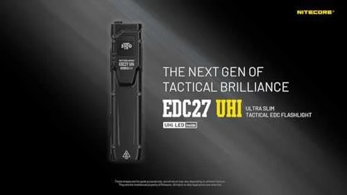 Žibintuvėlis EDC serija / EDC27UHI NITECORE
