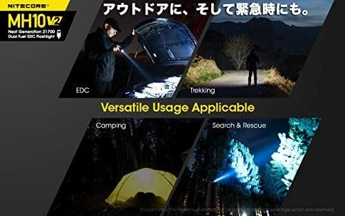 Žibintuvėlis Nitecore MH10 V2