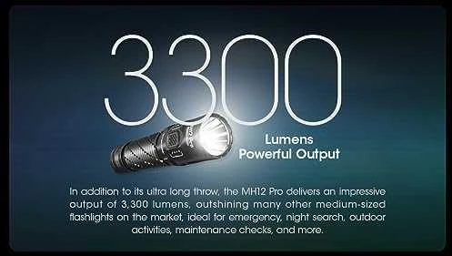 Žibintuvėlis Nitecore TM03, 2800lm