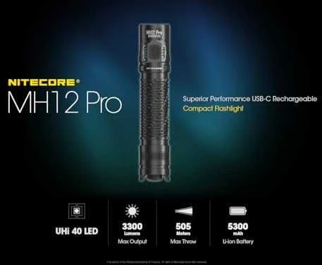 Žibintuvėlis Nitecore TM03, 2800lm