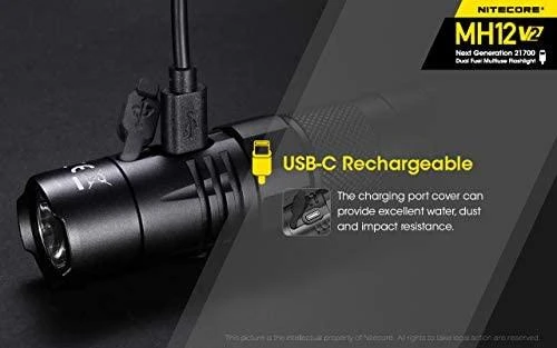 Nitecore NAUJA P30 zseblámpa, 1000lm, USB-C