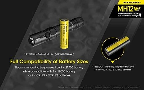 Nitecore NAUJA P30 zseblámpa, 1000lm, USB-C
