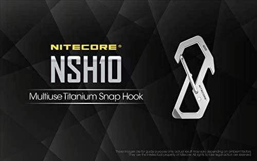 SNAP HOOK TITANIUM/NSH10 NITECORE
