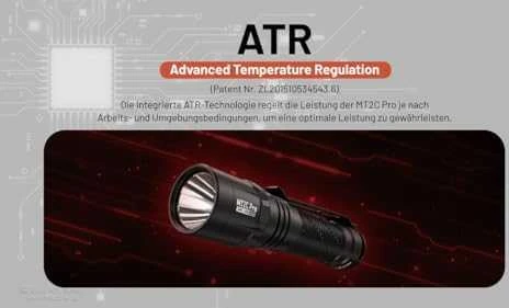 Nitecore žibintuvėlis MT2C Pro, 1800lm (MT2CPRO)