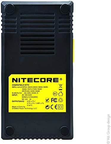 Nitecore Digicharger D2 EU Baterijų įkroviklis