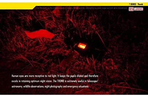 Žibintuvėlis Nitecore THUMB, 85lm, USB