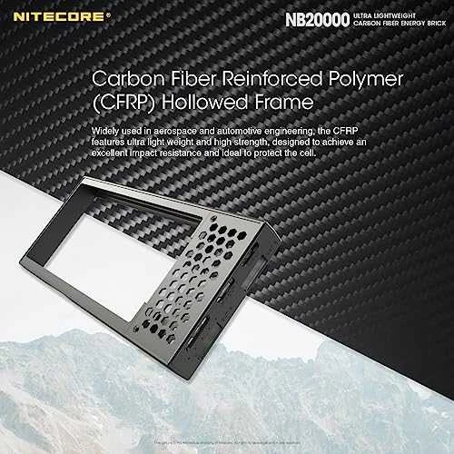 Nitecore Summit 20000 mAh 77W juoda