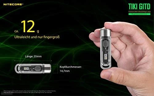 T SERIJOS BIRŠINYS 300 LUMENS / TIKI GITD NITECORE