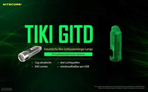 T SERIJOS BIRŠINYS 300 LUMENS / TIKI GITD NITECORE