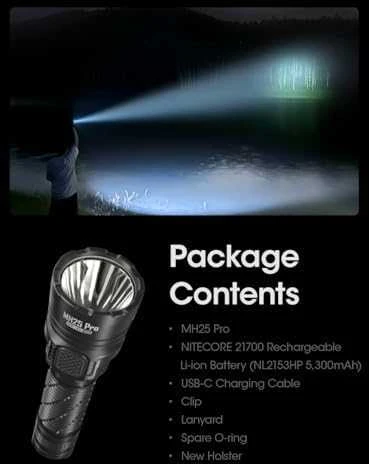Žibintuvėlis Nitecore TM03, 2800lm