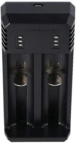 Nitecore UI2 Portable Dual-slot USB Baterijų įkroviklis