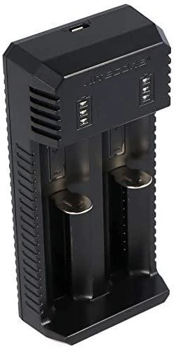 Nitecore UI2 Portable Dual-slot USB Baterijų įkroviklis