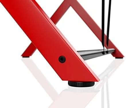 Žaidimų stalas Nitro Concepts D12 Gaming Desk, Juoda-raudona