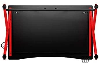 Žaidimų stalas Nitro Concepts D12 Gaming Desk, Juoda-raudona