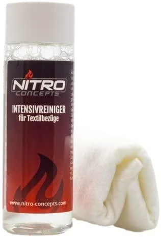 Žaidimų kėdžių valiklis tekstilei Nitro Concepts Cleaning Set 100ml