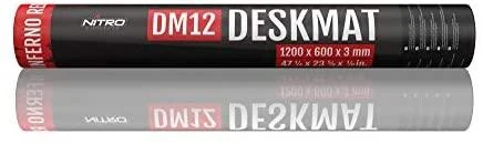 Nitro Concepts DM12 pelės kilimėlis (juoda/raudona) | 1200x600x3mm