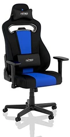 Žaidimų kėdė Nitro Concepts E250 Gaming Chair, Juoda-mėlyna