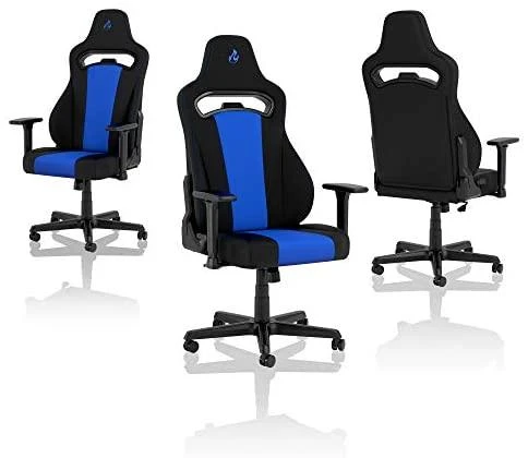 Žaidimų kėdė Nitro Concepts E250 Gaming Chair, Juoda-mėlyna
