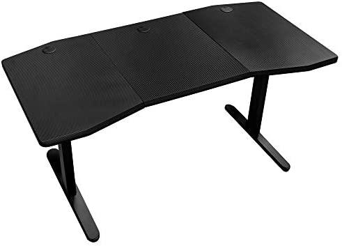 Biurko Triton Biurko Gamingowe Nitro Concepts D16M Carbon Juodas 1600x800