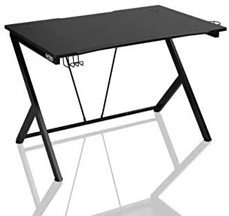 Žaidimų stalas Nitro Concepts D12 Gaming Desk, Juodas