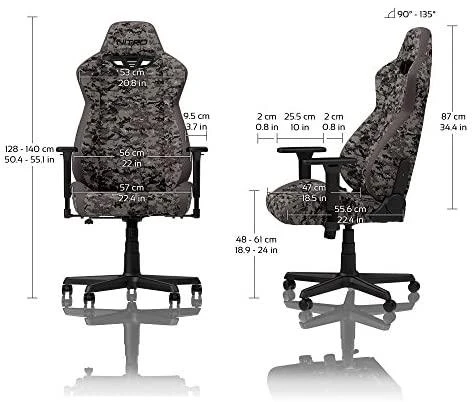 Žaidimų kėdė Nitro Concepts S300 Gaming Chair, Urban Camo
