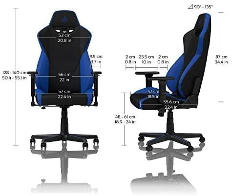 Žaidimų kėdė Nitro Concepts S300 Gaming Chair, Galactic mėlyna