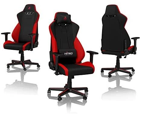 Žaidimų kėdė Nitro Concepts S300 Gaming Chair, Inferno raudona