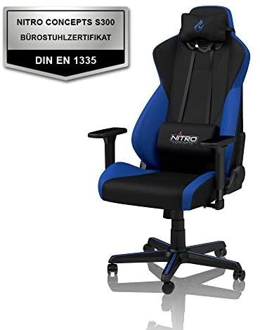 Žaidimų kėdė Nitro Concepts S300 Gaming Chair, Galactic mėlyna