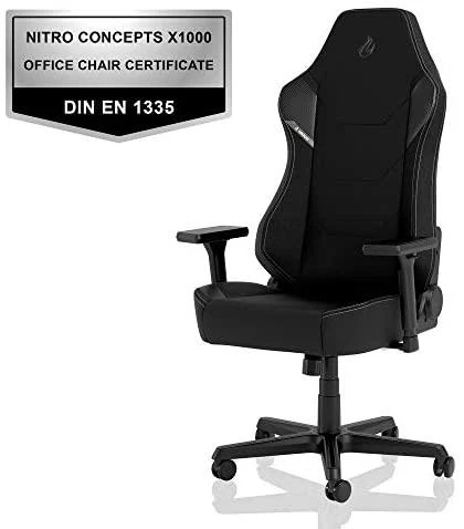 Žaidimų kėdė Nitro Concepts X1000 Gaming Chair, Juoda