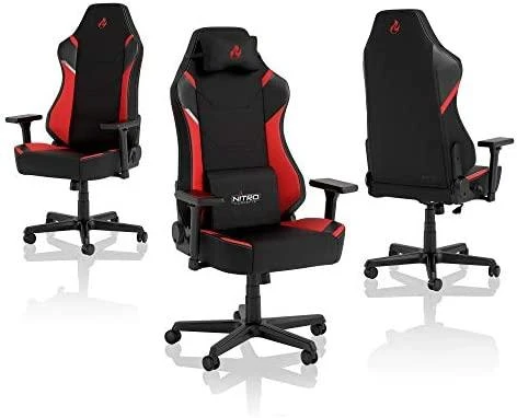 Žaidimų kėdė Nitro Concepts X1000 Gaming Chair, Juoda-raudona