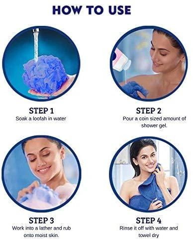 Nivea Waterlily & Oil Dušo želė moterims, 250 ml