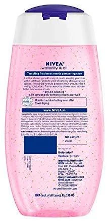 Nivea Waterlily & Oil Dušo želė moterims, 250 ml