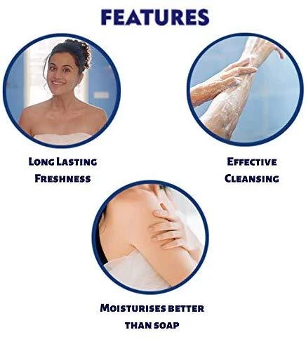 Nivea Waterlily & Oil Dušo želė moterims, 250 ml